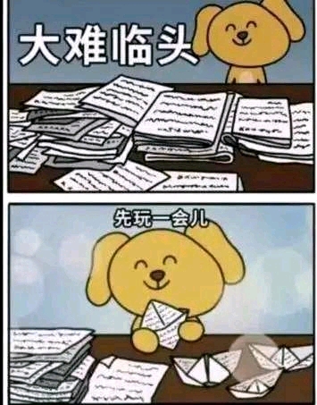 大难临头 无所谓先玩一会 中文网络风尚图片