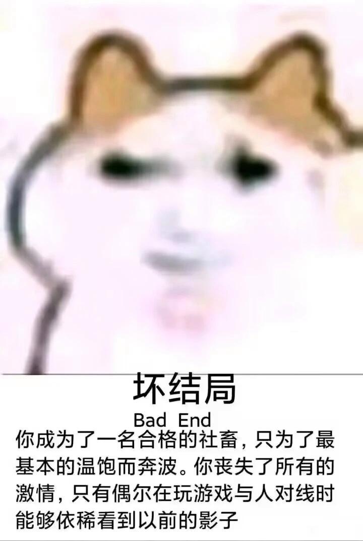 合格社畜  中文网络风尚图片
