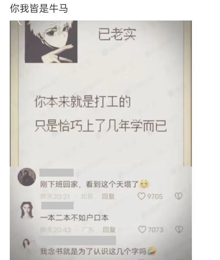 本来牛马  中文网络风尚图片